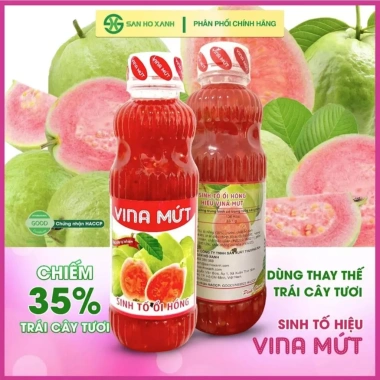 Sinh tố Vina 1.000g - Nhiều vị ngon, chỉ 85.000đ, giảm giá, tiện lợi cho gia đình