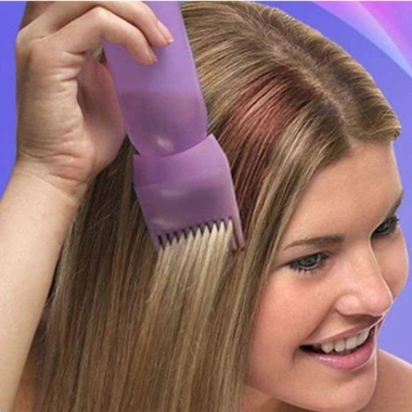 Sirenu Lược Bình Răng 120ml + Bình Nhuộm Tóc Đổ Lại - Dụng Cụ Salon Nhựa Nhiều Màu, Applicator Dầu Gội, Giá 41.910₫
