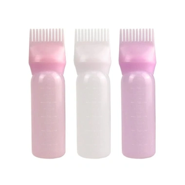 Sirenu Lược Bình Răng 120ml + Bình Nhuộm Tóc Đổ Lại - Dụng Cụ Salon Nhựa Nhiều Màu, Applicator Dầu Gội, Giá 41.910₫