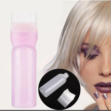 Sirenu Lược Bình Răng 120ml + Bình Nhuộm Tóc Đổ Lại - Dụng Cụ Salon Nhựa Nhiều Màu, Applicator Dầu Gội, Giá 41.910₫