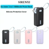 SIRENXI A1.637 - Ốp chống sốc, chống bụi, màu trơn mềm bảo vệ Anker Nano 3 10.000mAh 30W du lịch