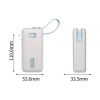 SIRENXI A1.637 - Ốp chống sốc, chống bụi, màu trơn mềm bảo vệ Anker Nano 3 10.000mAh 30W du lịch 2