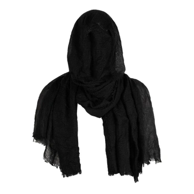 Sirenxi Hood Cướp Biển Trung Cổ Retro Đen/Nâu Nhẹ Unisex Halloween DIY - Bọc Áo Choàng Giá Ưu Đãi 48,924₫