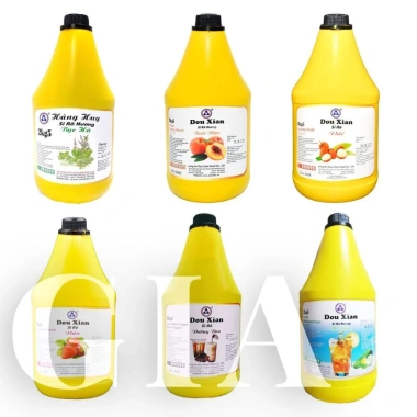 Siro Douxian 2.5kg bình tròn ngọt thơm, giảm giá 22% chỉ 131.000đ Siro Douxian 2.5kg bình tròn ngọt thơm, giảm giá 22% chỉ 131.000đ