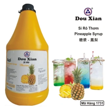 Siro Douxian 2.5kg bình tròn ngọt thơm, giảm giá 22% chỉ 131.000đ 9 Siro Douxian 2.5kg bình tròn ngọt thơm, giảm giá 22% chỉ 131.000đ 9