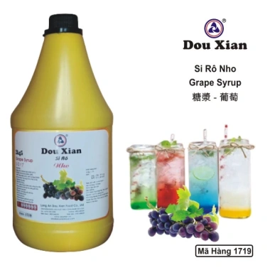 Siro Douxian 2.5kg bình tròn ngọt thơm, giảm giá 22% chỉ 131.000đ 16 Siro Douxian 2.5kg bình tròn ngọt thơm, giảm giá 22% chỉ 131.000đ 16