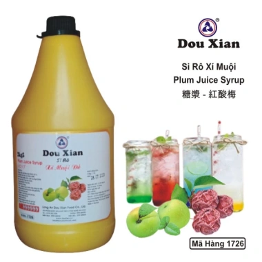 Siro Douxian 2.5kg bình tròn ngọt thơm, giảm giá 22% chỉ 131.000đ 22 Siro Douxian 2.5kg bình tròn ngọt thơm, giảm giá 22% chỉ 131.000đ 22