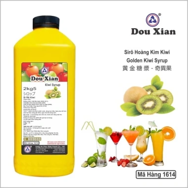 Siro Douxian Hoàng Kim 2.5kg - Hương vị ngọt ngào, giá ưu đãi 115.200 VND 20 Siro Douxian Hoàng Kim 2.5kg - Hương vị ngọt ngào, giá ưu đãi 115.200 VND 20