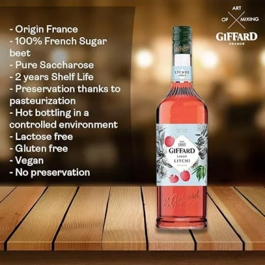 Siro Giffard 1L - Các Vị Đặc Trưng Dùng Cho Trà, Cà Phê, Cocktail - Giá Giảm 295.040₫ 9 Siro Giffard 1L - Các Vị Đặc Trưng Dùng Cho Trà, Cà Phê, Cocktail - Giá Giảm 295.040₫ 9