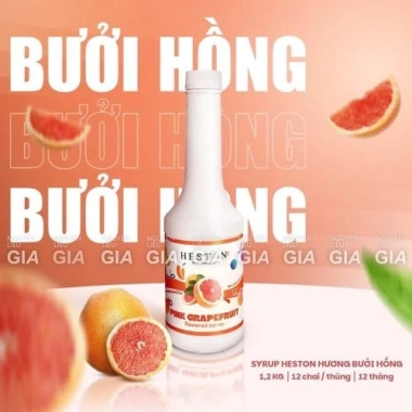 Siro Heston Đài Loan 1,2kg - Nhiều Xác Trái Cây, Giá Ưu Đãi 141.300 VND 3