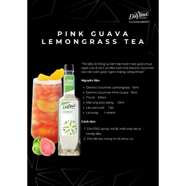 Siro Hương Sả DaVinci Gourmet 750ml - Hương tươi mát, chỉ 219.000₫ (giá gốc 284.700₫) 4