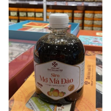Siro Mơ Má Đào Hồng Lam 11 Hàng Đường - Siêu Ngon, Giá Giảm 65k (Giá Gốc 81.9k) 2 Siro Mơ Má Đào Hồng Lam 11 Hàng Đường - Siêu Ngon, Giá Giảm 65k (Giá Gốc 81.9k) 2