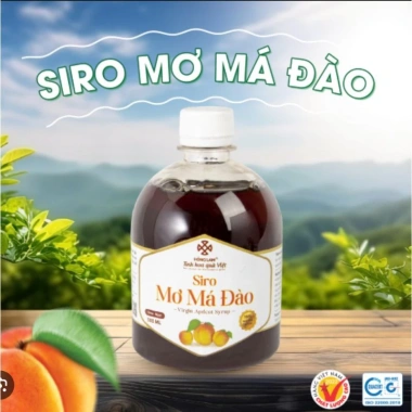 Siro Mơ Má Đào Hồng Lam 11 Hàng Đường - Siêu Ngon, Giá Giảm 65k (Giá Gốc 81.9k)