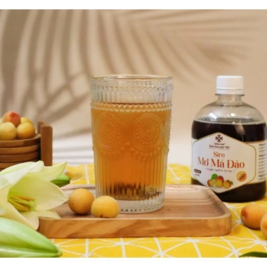 Siro Mơ Má Đào Hồng Lam 11 Hàng Đường - Siêu Ngon, Giá Giảm 65k (Giá Gốc 81.9k)