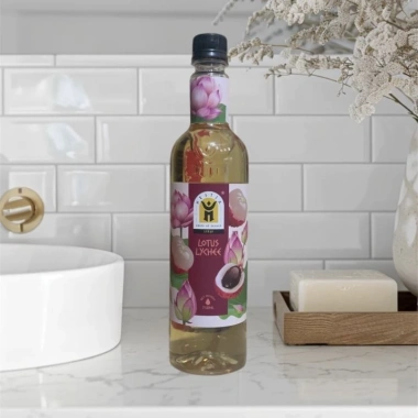 Siro Sirup Hương Vải Hoa Sen HESTIA 750ml - Giảm giá, chỉ 167.000đ 2