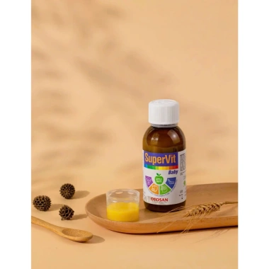 Siro SuperVit Baby Vị Táo 150ml - Tăng Cường Sức Đề Kháng, Hỗ Trợ Miễn Dịch, Giá 295.000 VND (Giảm từ 368.750 VND) 5 Siro SuperVit Baby Vị Táo 150ml - Tăng Cường Sức Đề Kháng, Hỗ Trợ Miễn Dịch, Giá 295.000 VND (Giảm từ 368.750 VND) 5