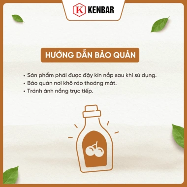 Siro Thái Lan DingFong KENBAR 755ml - Nguyên liệu pha chế cocktail, đá bào, trà sữa, nước ép, sữa chua, giảm giá 82.000₫