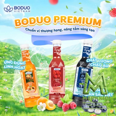 Siro Việt Quất Boduo Premium 750ml - Pha Trà Sữa & Trà Trái Cây 195.800đ 3 Siro Việt Quất Boduo Premium 750ml - Pha Trà Sữa & Trà Trái Cây 195.800đ 3