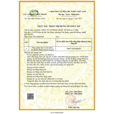 Siro Vitamin VivaKids Multivitamin Liquid 200ml Hỗ trợ hấp thu ăn ngon ngủ tốt, giá 425.000 VND 5 Siro Vitamin VivaKids Multivitamin Liquid 200ml Hỗ trợ hấp thu ăn ngon ngủ tốt, giá 425.000 VND 5
