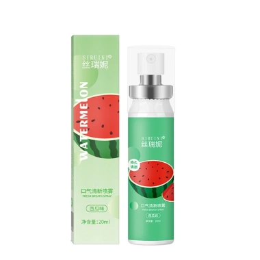 SIRUINI Spray Vệ Sinh Miệng Trái Cây 20ml Hương Đào Trắng Bạc Hà Nho Đào – Hơi Thở Thơm Lâu Giá 58.300₫