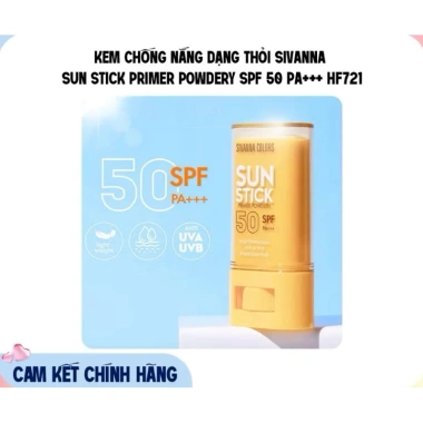 Sivanna Sun Stick Thailand HF721 - Thanh kem chống nắng SPF 50, không nhờn, 137.776₫
