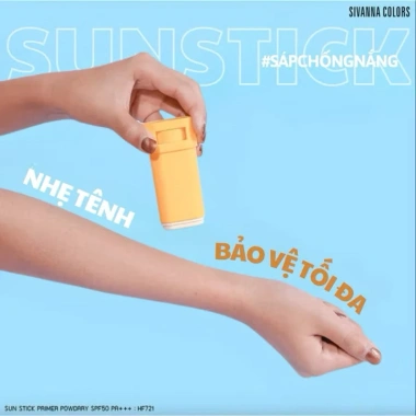 Sivanna Sun Stick Thailand HF721 - Thanh kem chống nắng SPF 50, không nhờn, 137.776₫