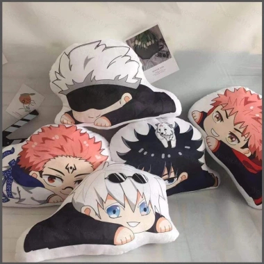 Siy7 Gối Anime Jujutsu Kaisen Đệm Hai Mặt Gojo Satoru Megumi Itadori - Búp Bê Nhồi Bông 50.760 VND
