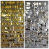 SJJL 10 Dây Hạt Sequin Bạc 1m Lấp Lánh - Treo Rèm Giấy Nhà Cửa, Rèm Tròn Sáng, Giá 102.276 VND 3