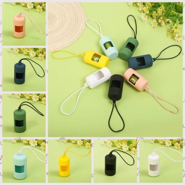 SJJL Túi Đựng Phân Chó Nhựa Màu Kẹo - Bền, Dây Treo, Tiện Lợi, Du Lịch Giá 55.000 VND