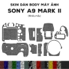 Skin 3M cho Sony A9 Mark II film dán chống bám bẩn, bảo vệ body máy ảnh, giảm 20%
