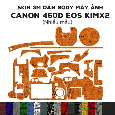 Skin 3M dán Canon 450D EOS KIMX2 - Miếng film bảo vệ chống bám bẩn, giá chỉ 250.000đ (giảm từ 310.000đ)