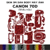 Skin 3M dán Canon 70D – Film bảo vệ chống bám bẩn, giá chỉ 350.000₫