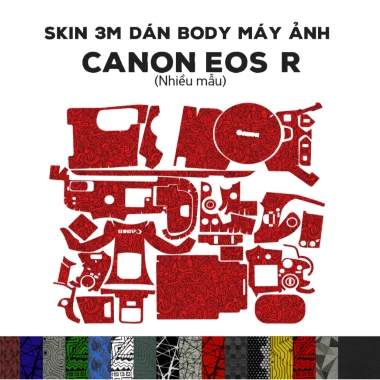 Skin 3M dán Canon EOS R: Film bảo vệ chống bám bẩn, siêu bền, giá ưu đãi 300k
