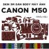 Skin 3M dán Canon M50 - Film bảo vệ chống bám bẩn, nhiều mẫu, giảm giá 180.000₫