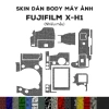 Skin 3M dán Fujifilm X-H1 - Miếng film chống bám bẩn bảo vệ body máy, giá 180k