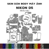 Skin 3M dán Nikon D5 - Film bảo vệ body, chống bám bẩn, giá 300.000đ