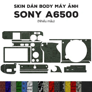 Skin 3M dán Sony A6.500 - Film bảo vệ chống bám bẩn, giá ưu đãi 180.000₫