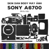 Skin 3M dán Sony A6.700 Film bảo vệ chống bám bẩn, giảm giá 23tr, nhiều mẫu