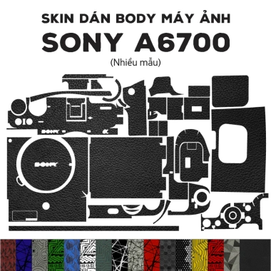 Skin 3M dán Sony A6.700 Film bảo vệ chống bám bẩn, giảm giá 23tr, nhiều mẫu