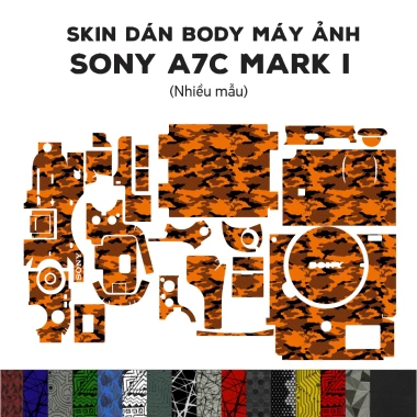 Skin 3M dán Sony A7C Mark I - Film bảo vệ chống bám bẩn, giá ưu đãi 150.000 VND