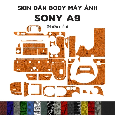 Skin 3M dán Sony A9 - Film chống bám bẩn bảo vệ body máy ảnh, giảm giá 230.000₫