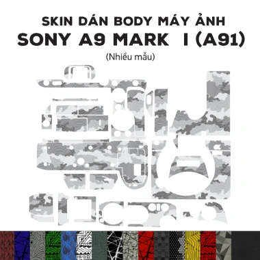 Skin 3M dán Sony A9 Mark I - Film bảo vệ chống bám bẩn cho body Sony A91, chỉ 220.000₫ Skin 3M dán Sony A9 Mark I - Film bảo vệ chống bám bẩn cho body Sony A91, chỉ 220.000₫