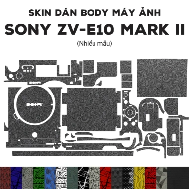 Skin 3M dán Sony ZV-E10 Mark II – Film bảo vệ chống bám bẩn, giá ưu đãi 230k
