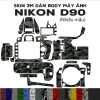 Skin 3M Nikon D90 - Miếng dán body chống vân tay, bảo vệ bụi bẩn, ưu đãi 350k