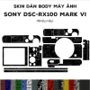 Skin 3M Sony DSC-RX100 Mark VI – Miếng film dán chống bám bẩn, giá 180.000₫