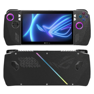 Skin dán Asus ROG Ally & Ally X đen nhám kim tuyến - Film 3M, Custom, Giá ưu đãi 250.000 VND