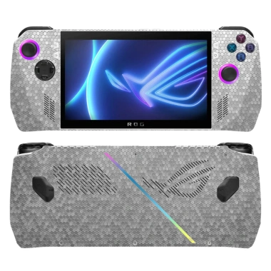 Skin dán Asus ROG Ally & Ally X Honeycomb Silver – film vân nổi, tùy chỉnh, chỉ 250.000₫ 2 Skin dán Asus ROG Ally & Ally X Honeycomb Silver – film vân nổi, tùy chỉnh, chỉ 250.000₫ 2