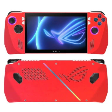 Skin dán Asus ROG Ally & Ally X màu đỏ custom thiết kế, cắt sẵn chi tiết, giảm giá 250k