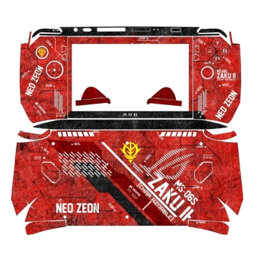 Skin dán Asus ROG Ally & Ally X mẫu Gundam MS-06S đỏ - Film 3M vân nổi, cắt sẵn, tùy chỉnh - Giá ưu đãi 250.000₫ 2