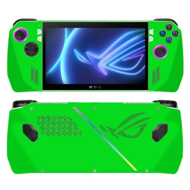 Skin dán Asus ROG Ally & Ally X màu xanh neon - Custom theo ý, cắt sẵn chi tiết, giảm giá 250k